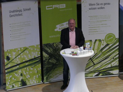 Stand de CRB en el 2º Día del Constructor de Berlín